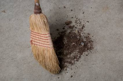 It's not about the sweeping...